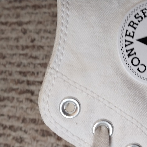 CONVERSE CHUCK TAYLOR ALL STAR LUGGED CANVAS 2.0 WHITE HI-TOP SNEAKERS s… - Picture 15 of 17